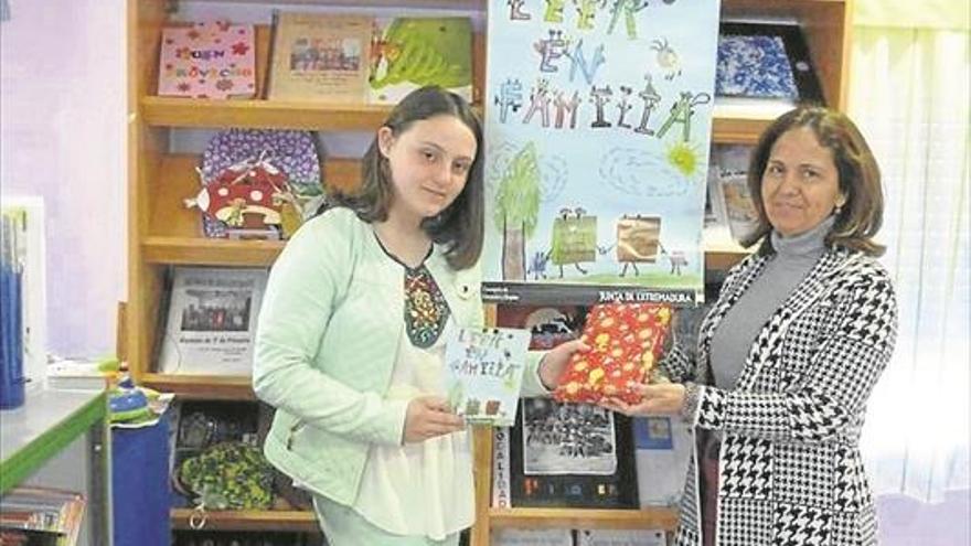 Una alumna local gana el concurso de ‘Leer en familia’