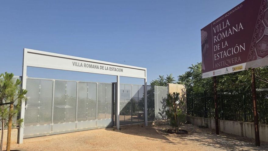 La Villa Romana de Antequera, a la espera de su inauguración este verano