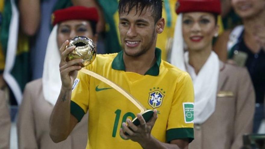 Brasil celebra su victoria en la Copa Confederaciones