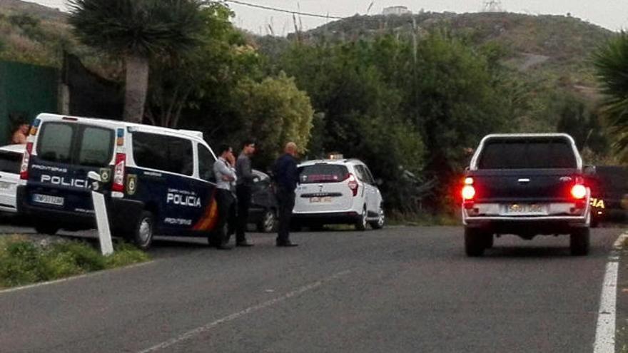 Zona de Lomo Magullo donde se ha producido el asesinato.