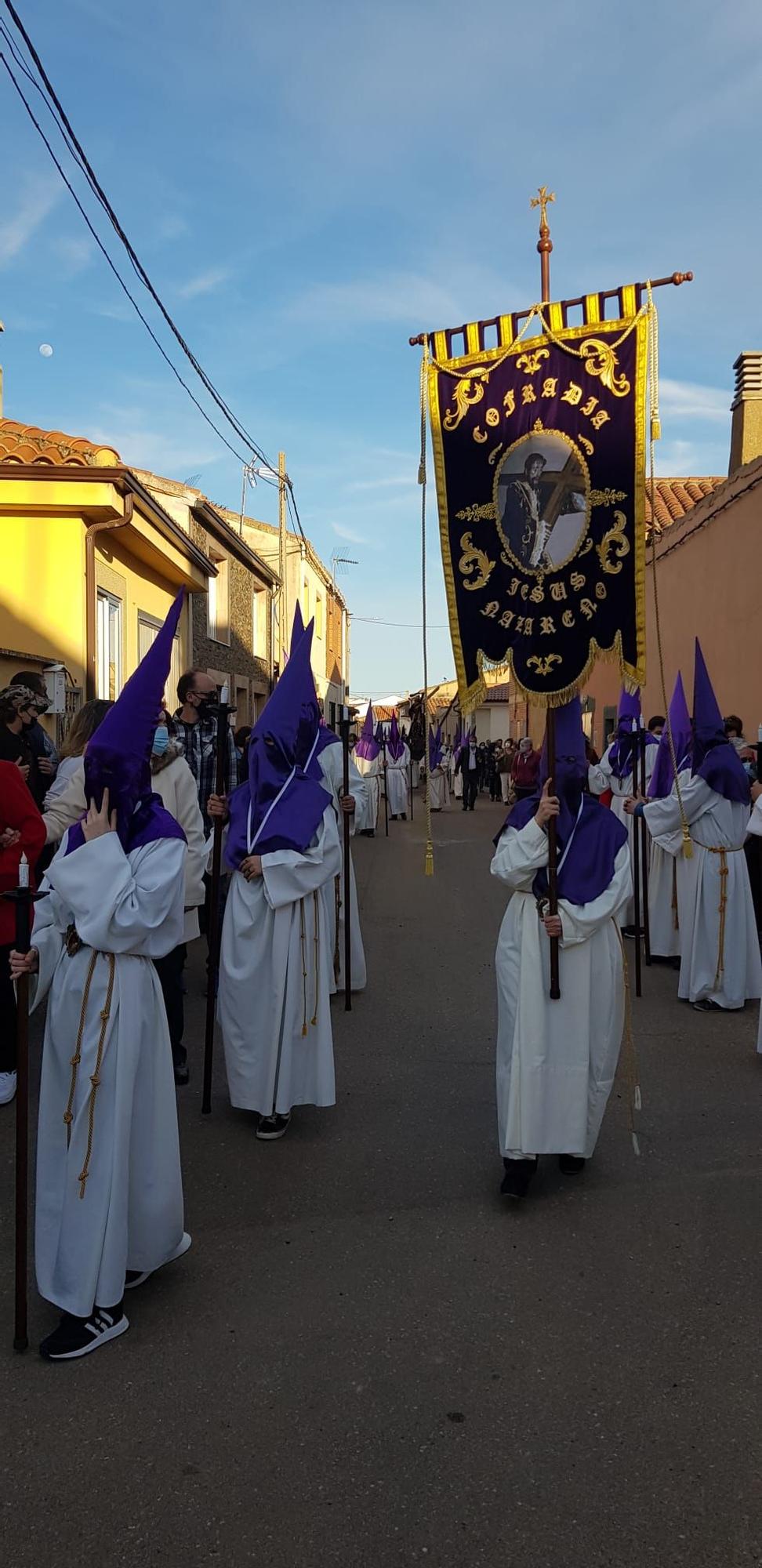 Procesión del Nazareno en Manganeses de la Lampreana