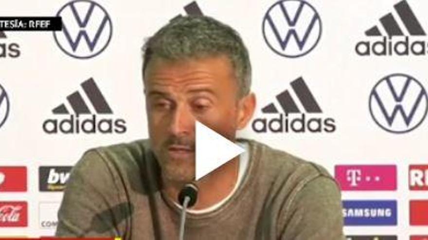 Luis Enrique sale en defensa de De Gea