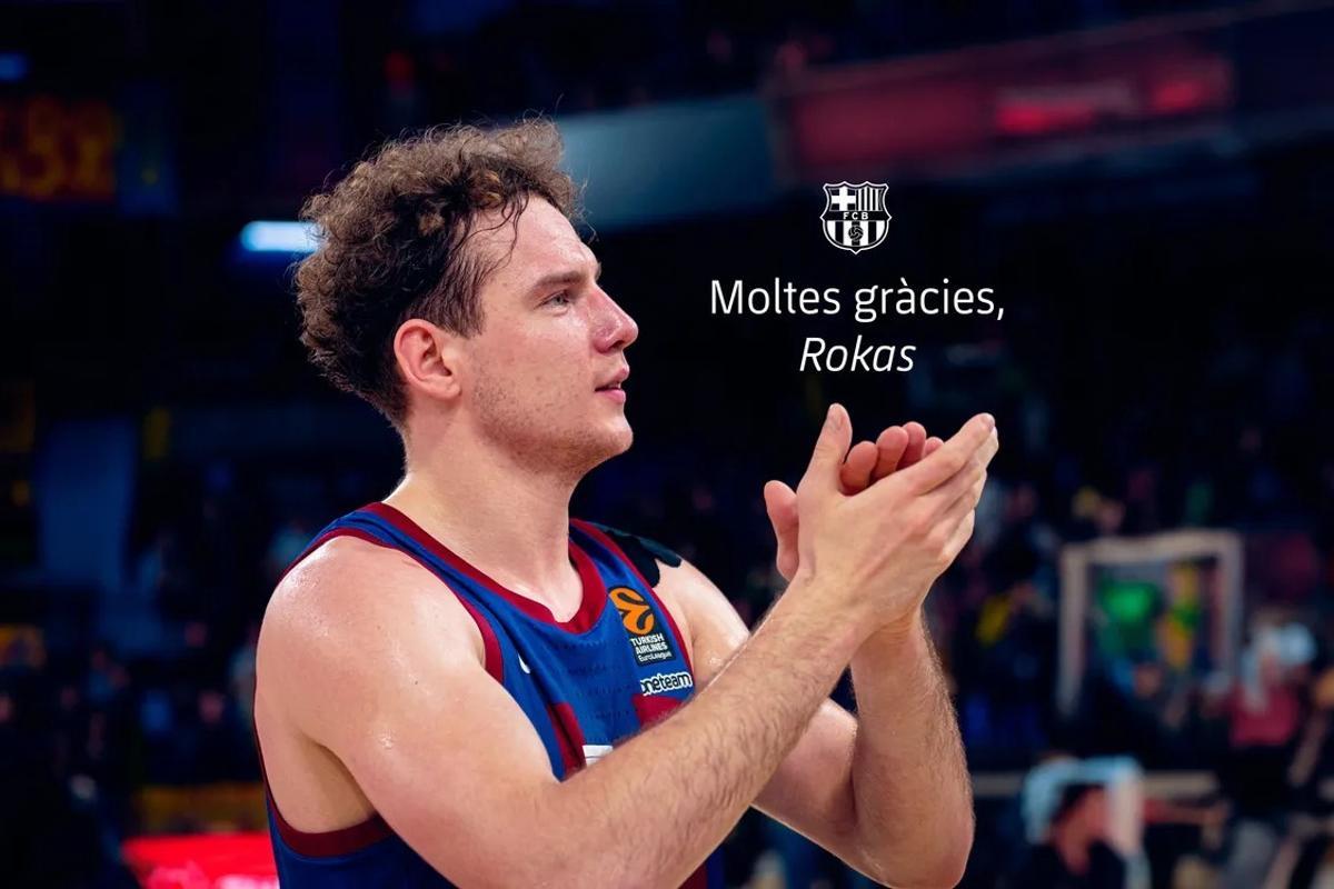 El joven base lituano dejó el Barça en el verano de 2023 para poner rumbo a Munich