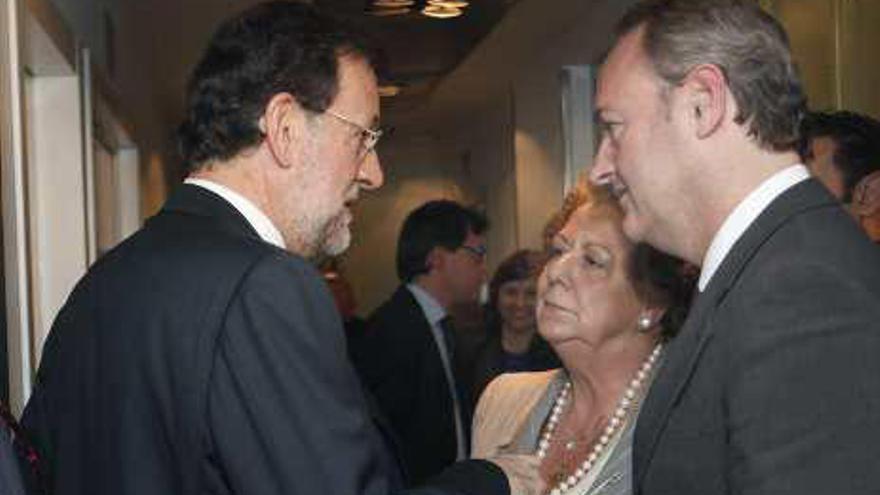 Fabra y Rajoy estrechan lazos en Madrid