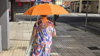 El termómetro marca 45,5 grados en Badajoz, la temperaturas más alta de España