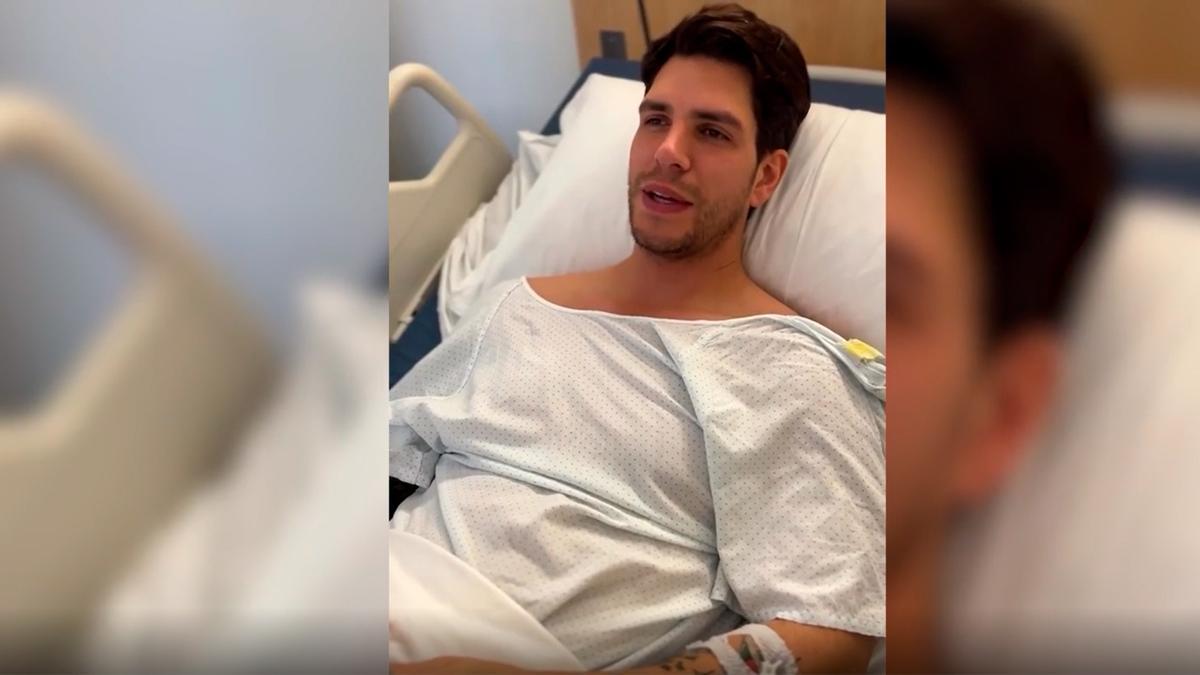 El duro momento de Diego Matamoros en el hospital: le fallaron las pierna y no puede andar