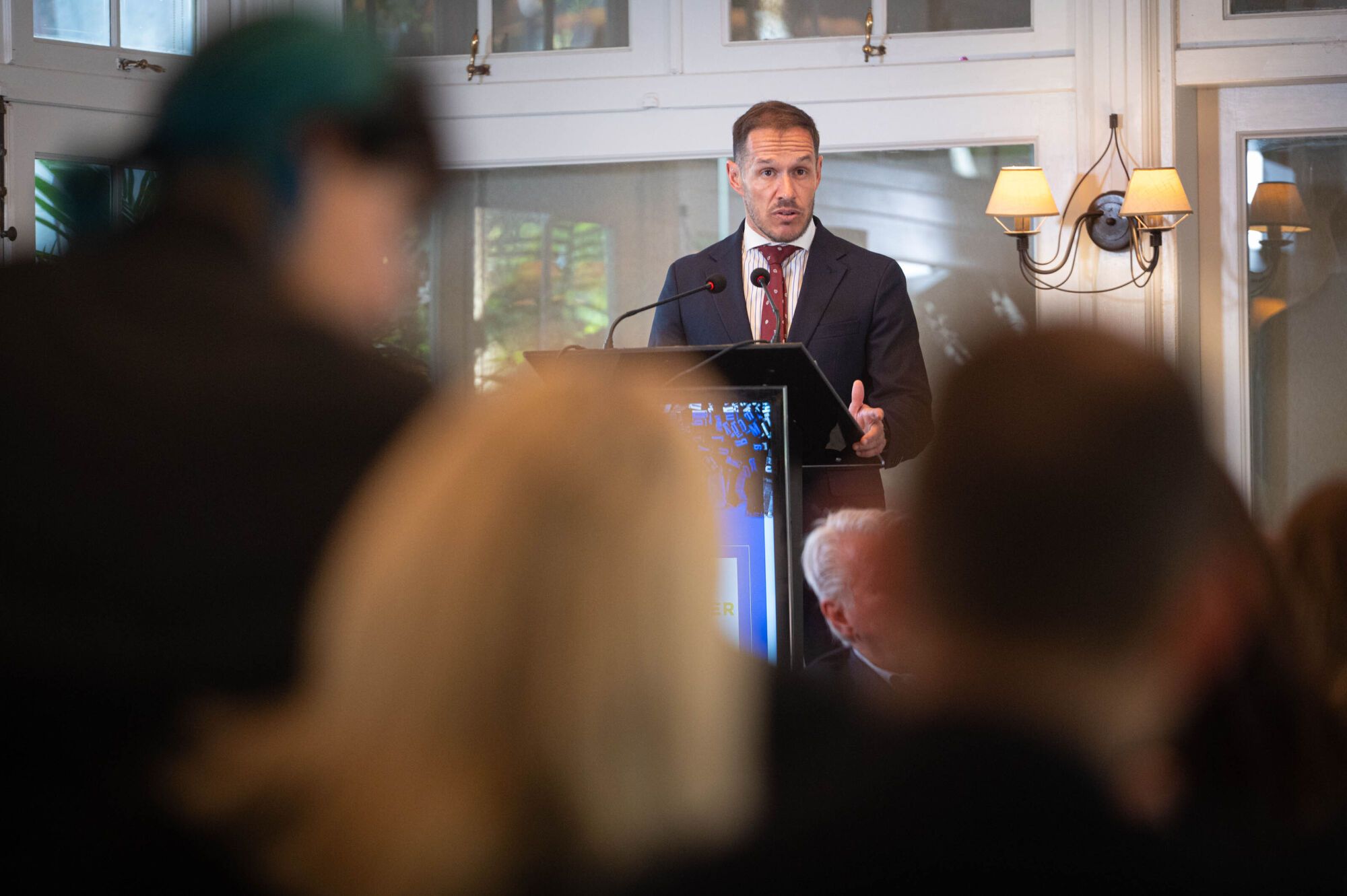 Foro de El Día y La Provincia con el consejero de Transición Ecológica y Energía, Mariano Hernández Zapata.


