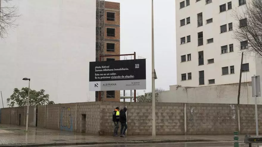 Construcción de vivienda nueva para alquiler en Xàtiva