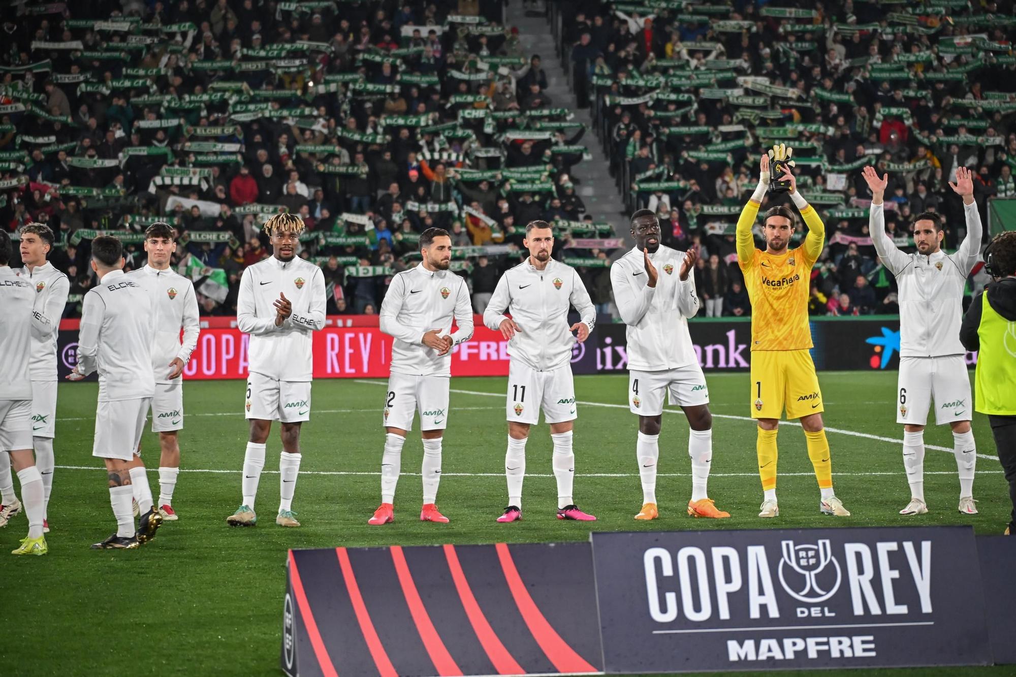 El Elche cae en los octavos de Copa del Rey frente al Atlético de Madrid (0-4)