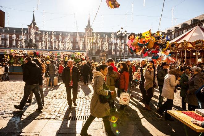 Mercado navideño Plaza Mayor