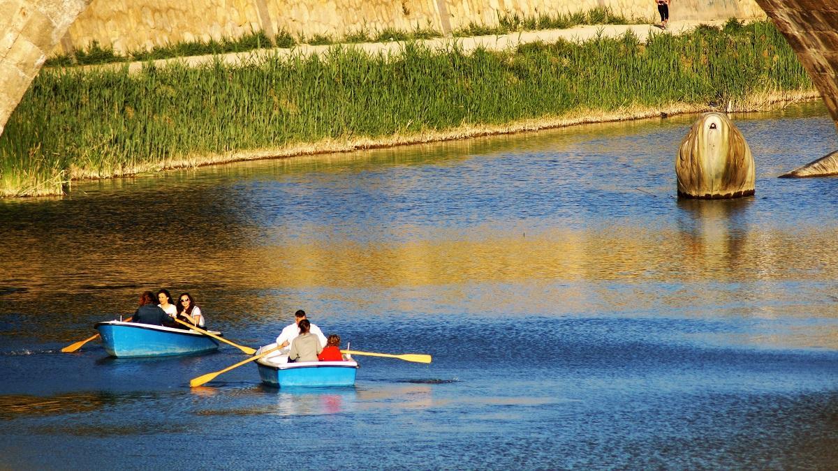 Paseo en barca por el Río Segura