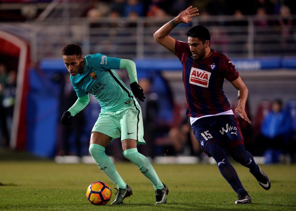 Las mejores imágenes del Eibar-Barcelona