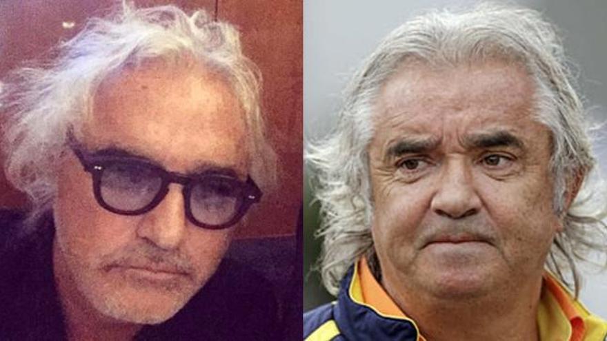 La nueva cara de Flavio Briatore