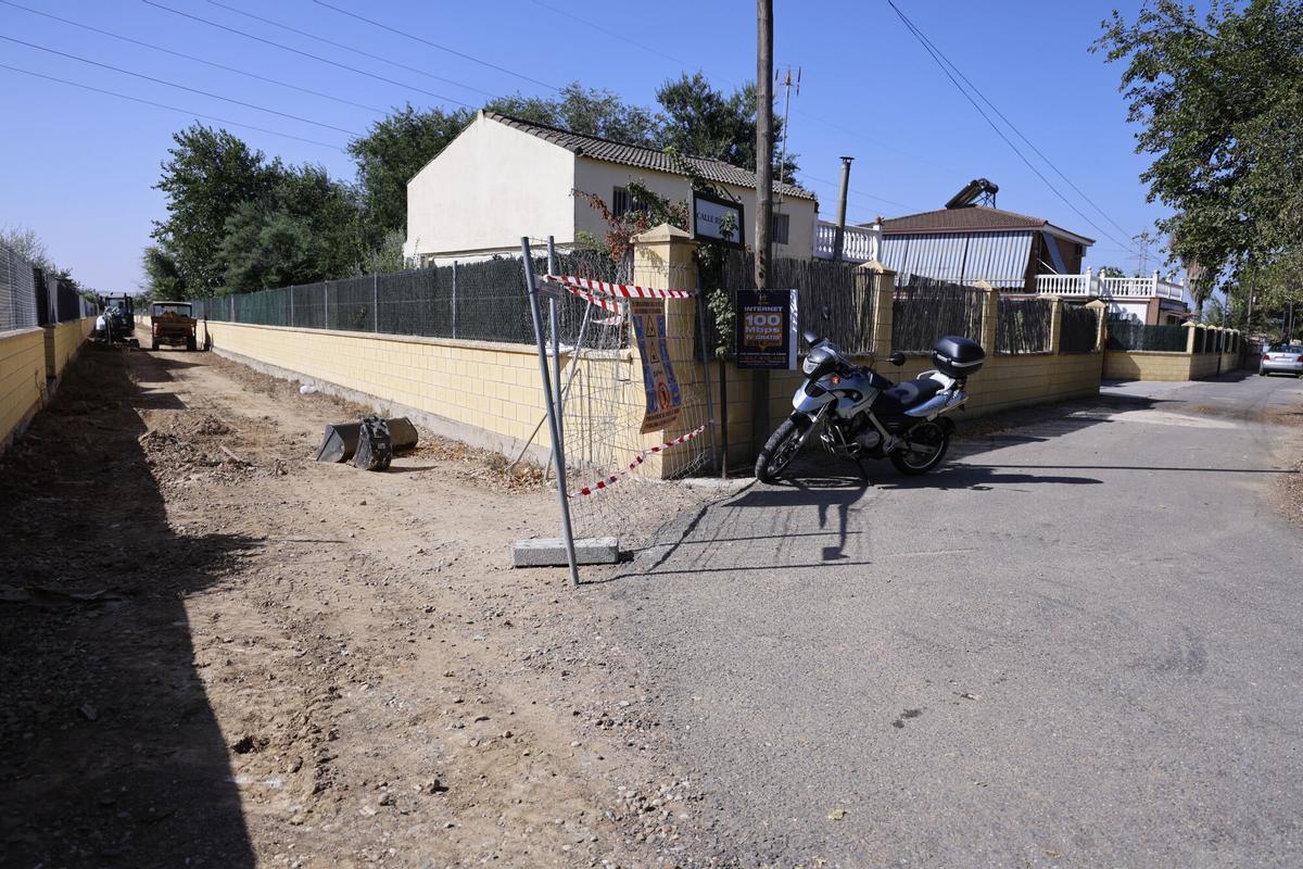 Obras de urbanización Cuevas de Altázar