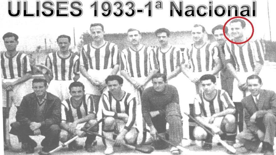 El equipo Ulises del que el fallecido formó parte en 1933