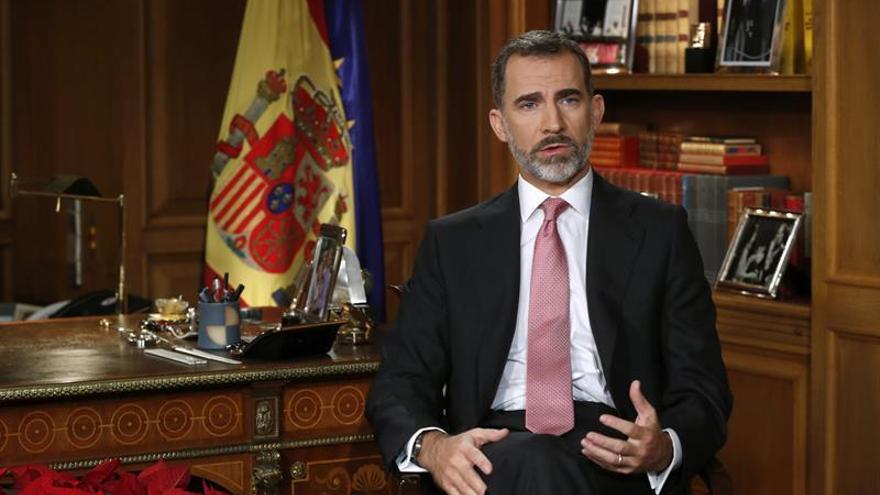 El Rey pide unidad y respeto a la ley en vez de &quot;divisiones internas&quot;