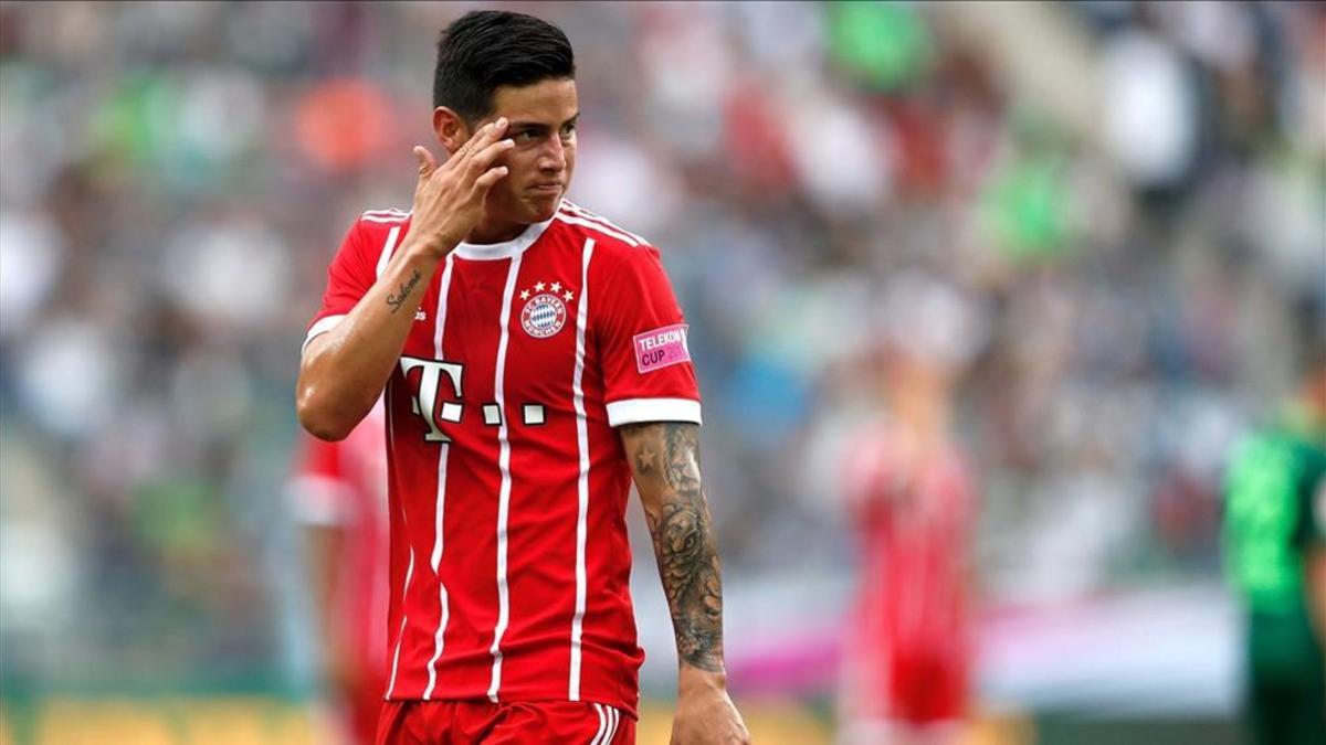 James Rodríguez tendrá dura competencia en el Bayern