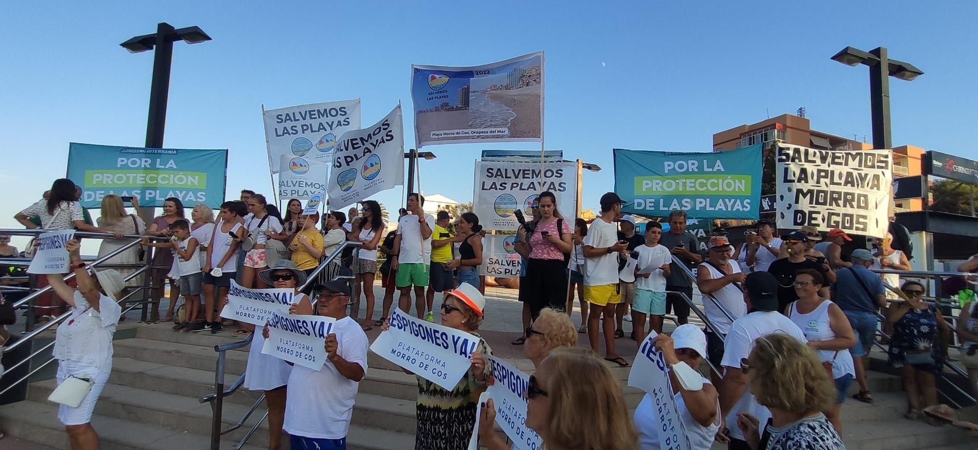 IMÁGENES: Castellón se planta ante la inacción de Costas