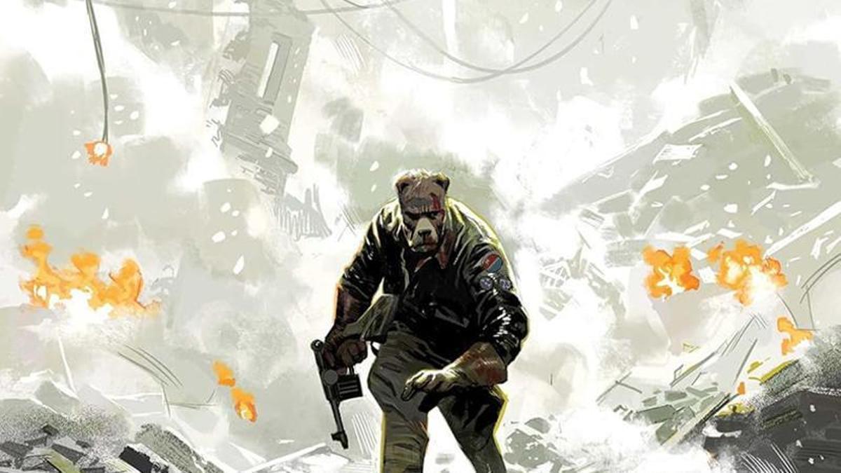 Detall de la portada del còmic 'Escape' amb guió de Rick Remender i il·lustracions de Daniel Acuña