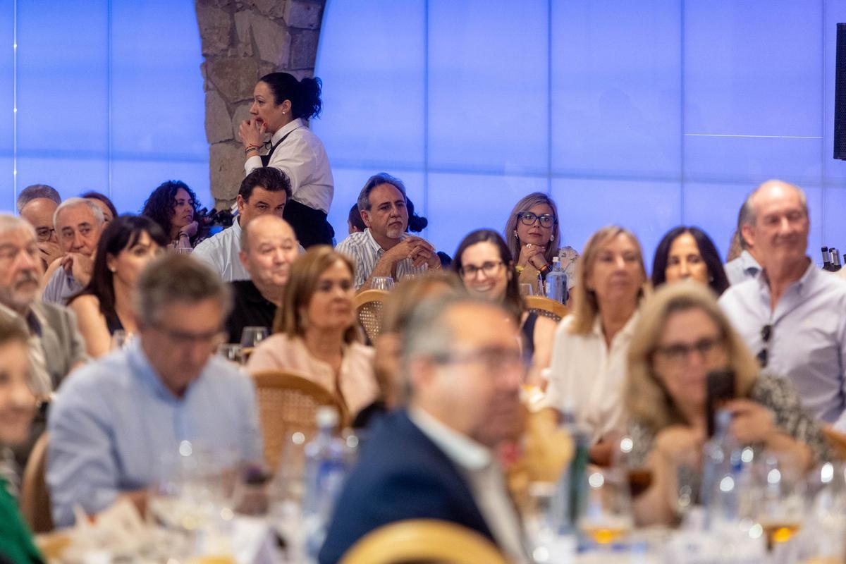 Sánchez, durante el acto de campaña de las europeas en 2024