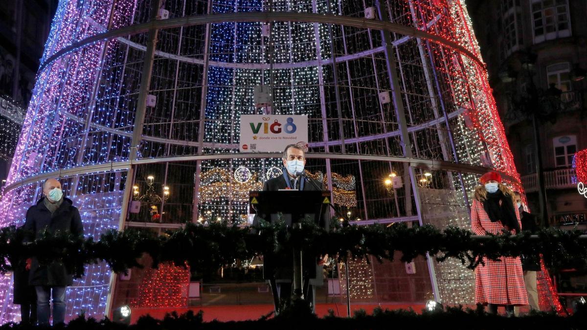 Vigo despide su Navidad COVID