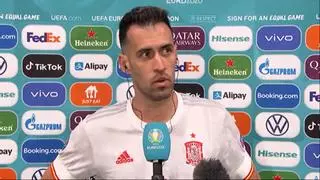 Busquets: "El fútbol no ha sido justo con nosotros"