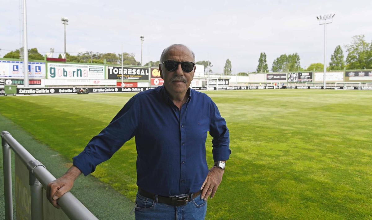 Falque, ayer, en O Vao.