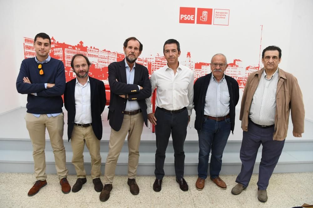 Candidatos a las primarias del PSOE a la Alcaldía