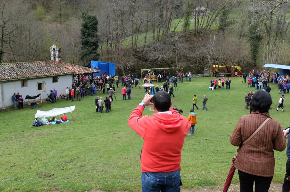 Romería en Piedracea, fiestas de la Flor de Lena