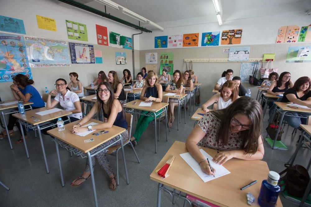 Abandono en masa de los opositores a la enseñanza