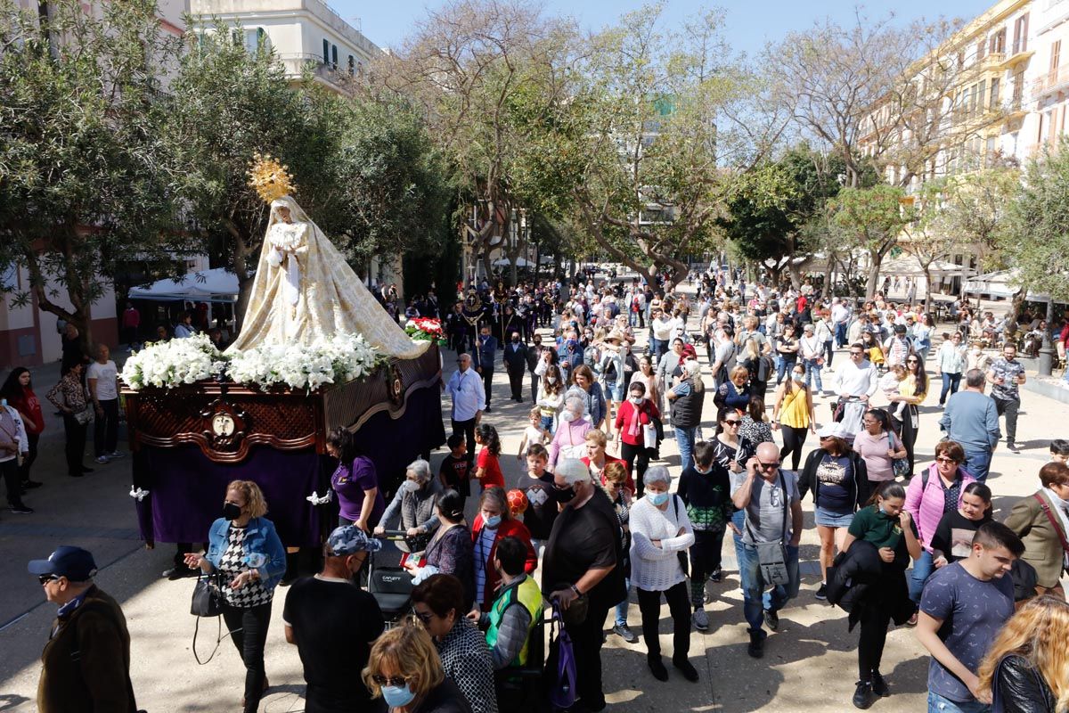 Semana Santa de Ibiza: procesión del Santo Encuentro de Ibiza