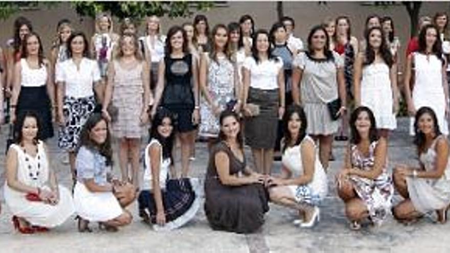 Las candidatas a la corte mayor que empezaron ayer las pruebas con el jurado.