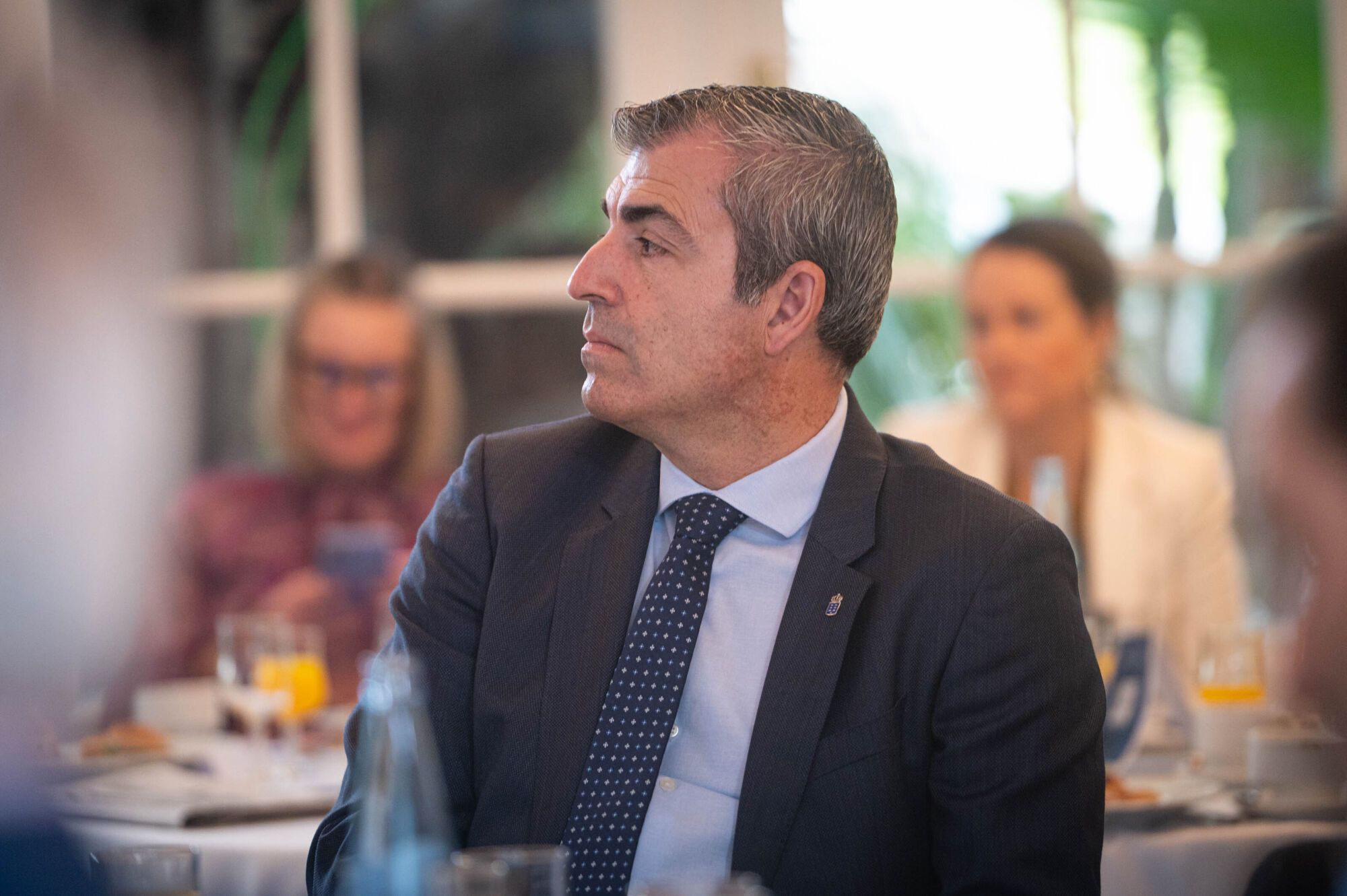 Foro de El Día y La Provincia con el consejero de Transición Ecológica y Energía, Mariano Hernández Zapata.

