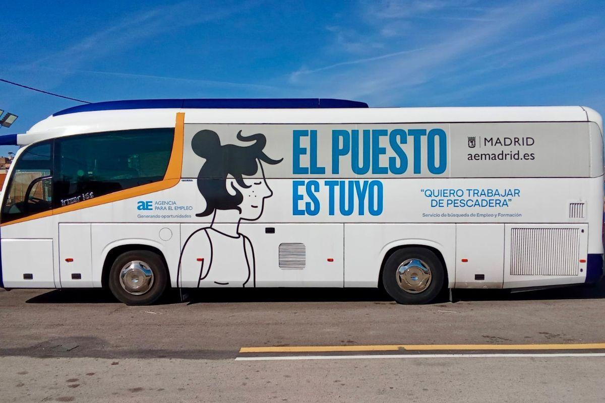 El Bus del Empleo visitará el distrito de Latina el próximo 22 de abril