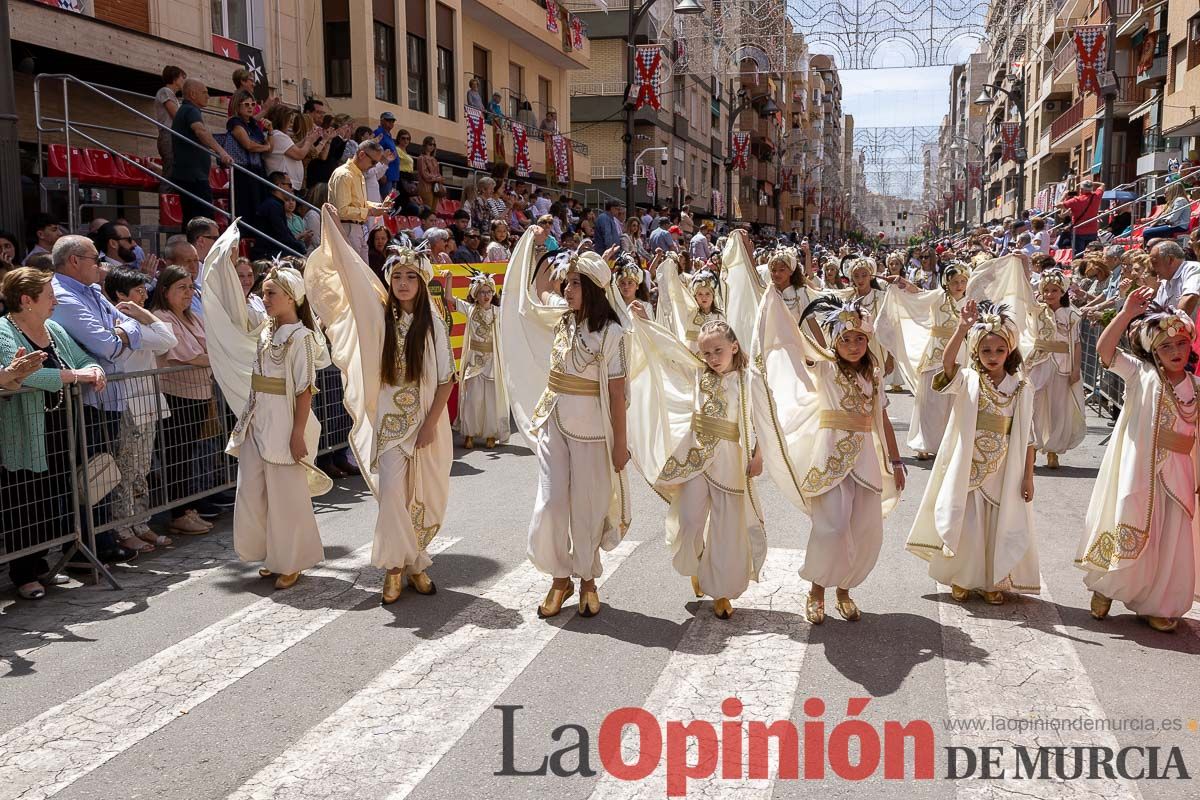 Desfile infantil del Bando Moro en las Fiestas de Caravaca