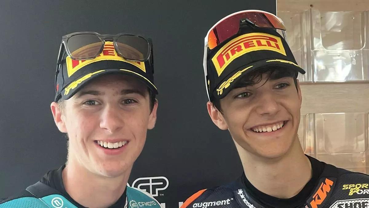 Massimo Quiles y Brian Uriarte, los jóvenes de moda en el Mundial de motociclismo