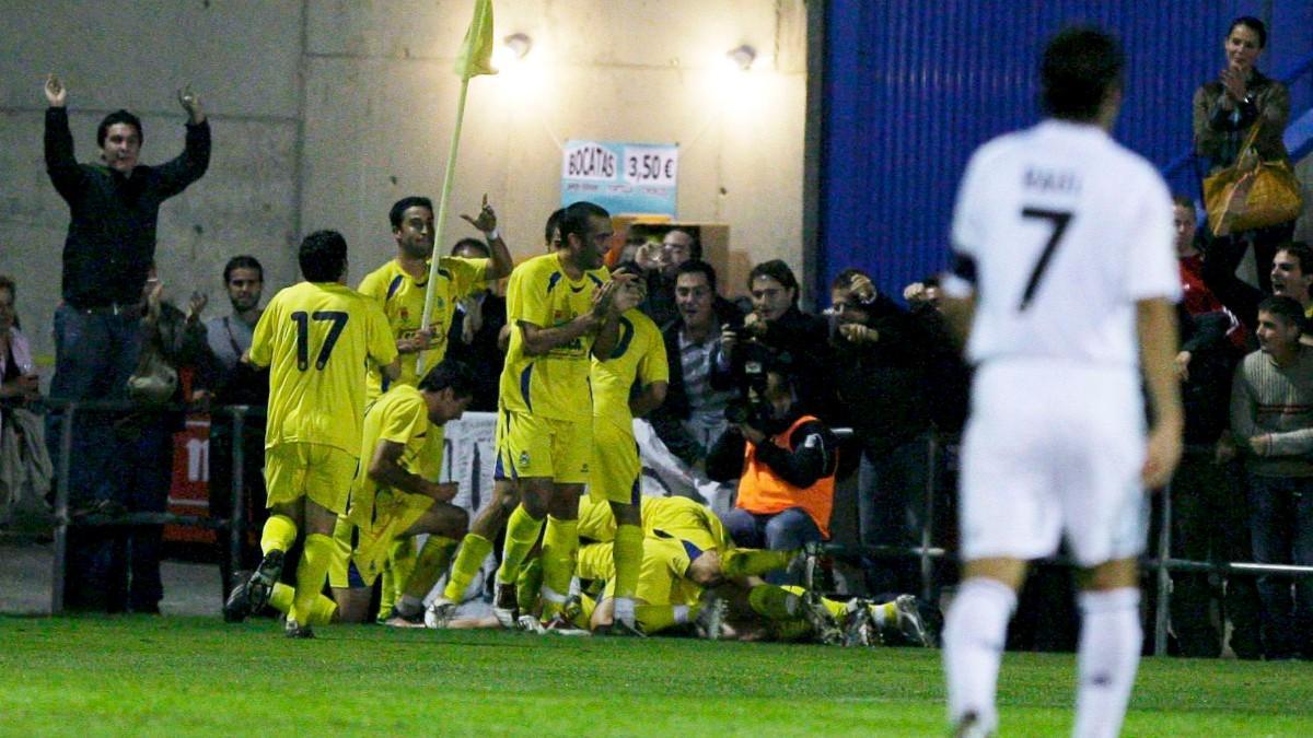 El Real Madrid perdió 4-0 ante el Alcorcón en 2010