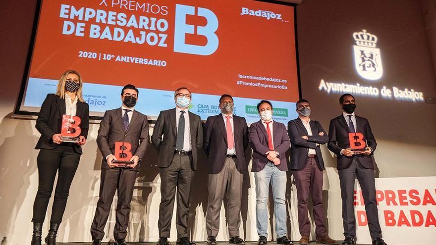 La emoción y el recuerdo presiden los Premios Empresario de Badajoz