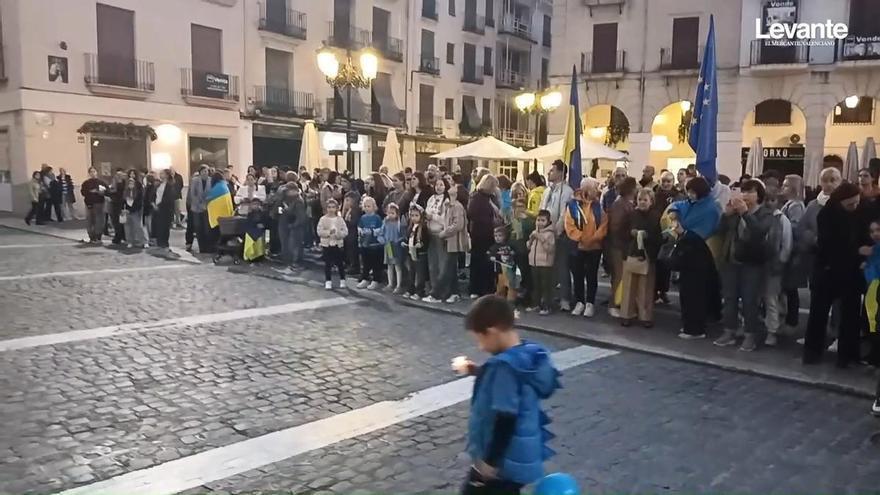 Concentración de ucranianos en Gandia