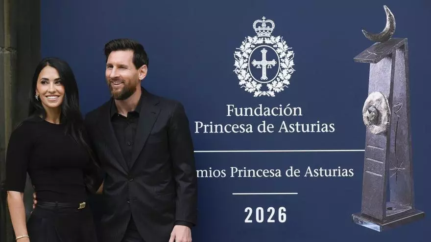 Messi: "Mi padre estaba muy ilusionado con el Premio Princesa de los Deportes"