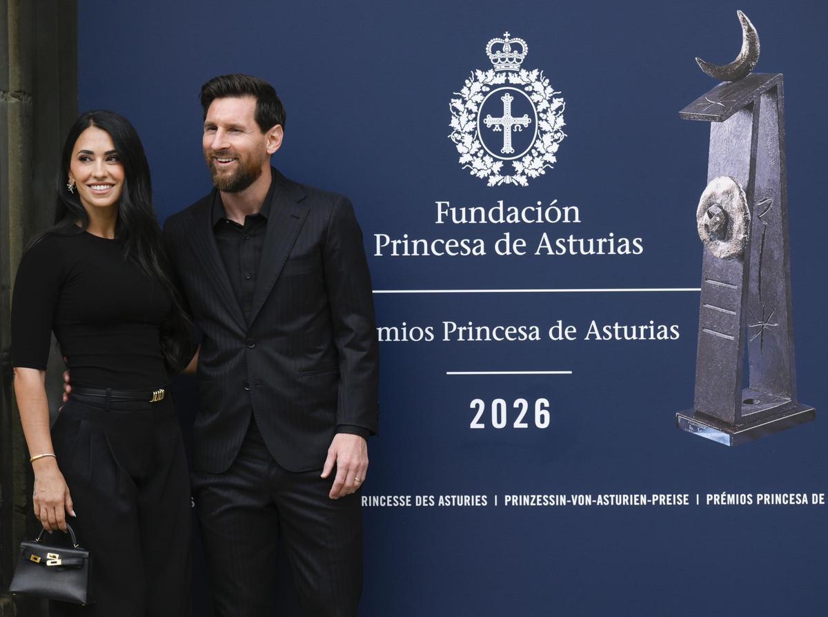 Messi: Mi padre estaba "muy ilusionado" con el Premio Princesa de los Deportes