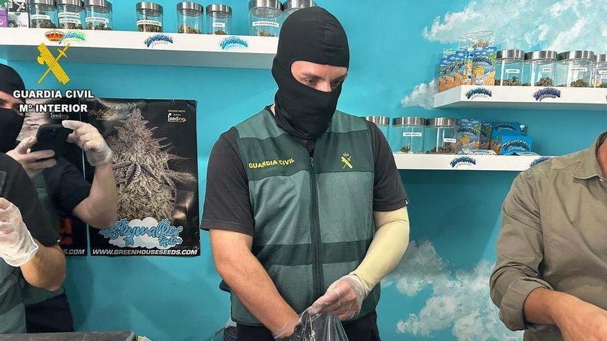 Desmantelada en Tenerife una falsa asociación cannábica dedicada al narcotráfico