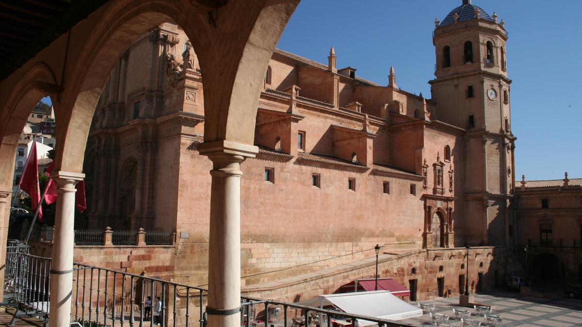 Plaza de España desde el balcón de la Casa Consistorial.