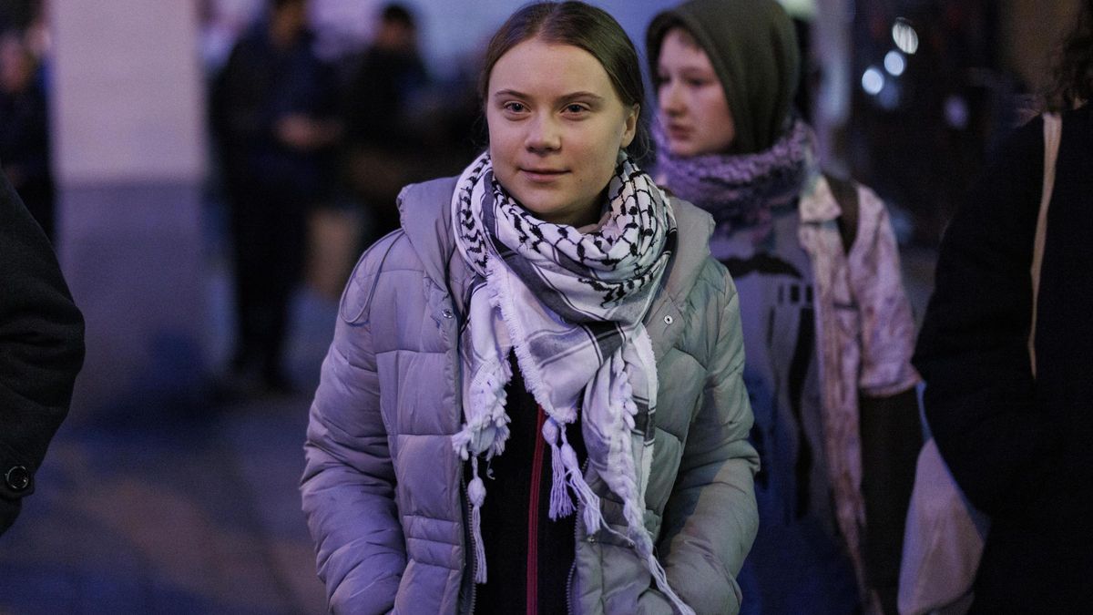 Greta Thunberg.