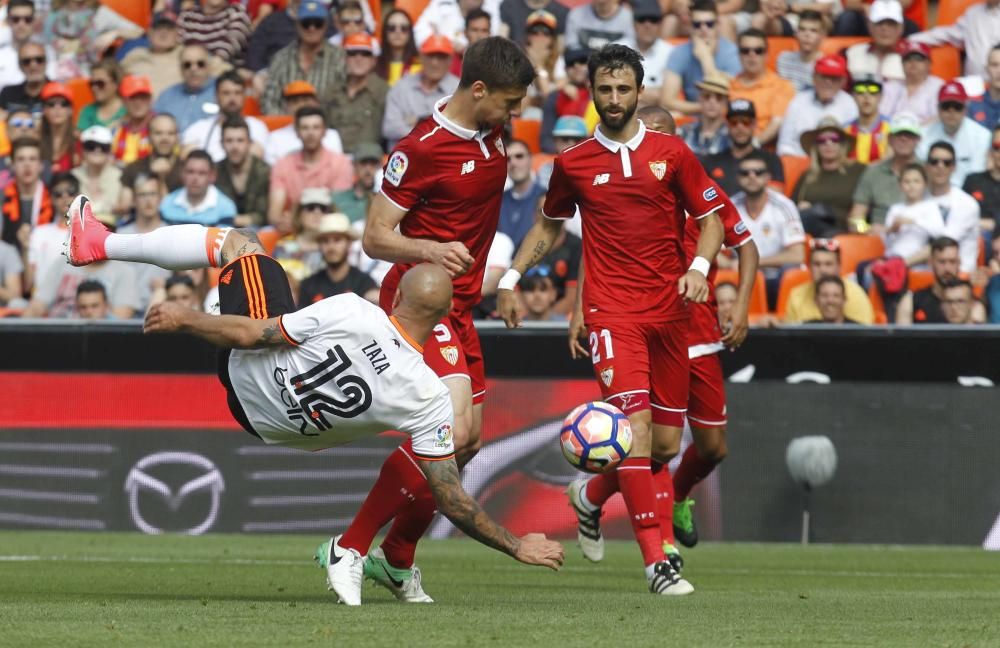 Valencia - Sevilla, en imágenes