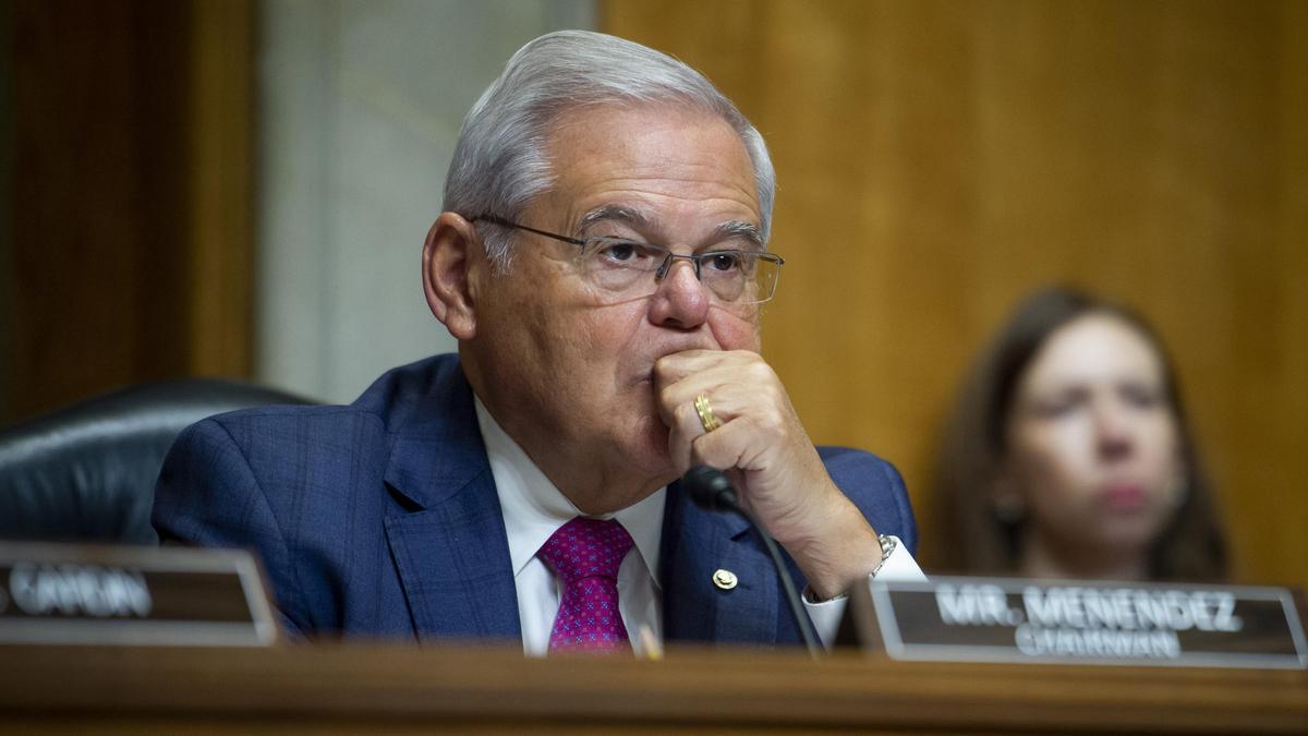 El senador estadounidense Bob Menéndez