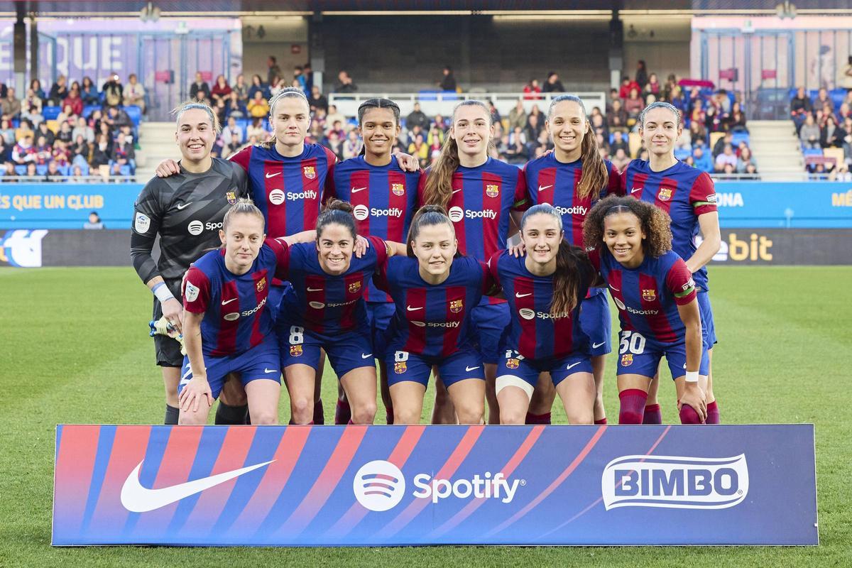 Liga F. FC Barcelona - Sporting Huelva, las mejores imágenes Liga F. FC Barcelona - Sporting Huelva, las mejores imágenes