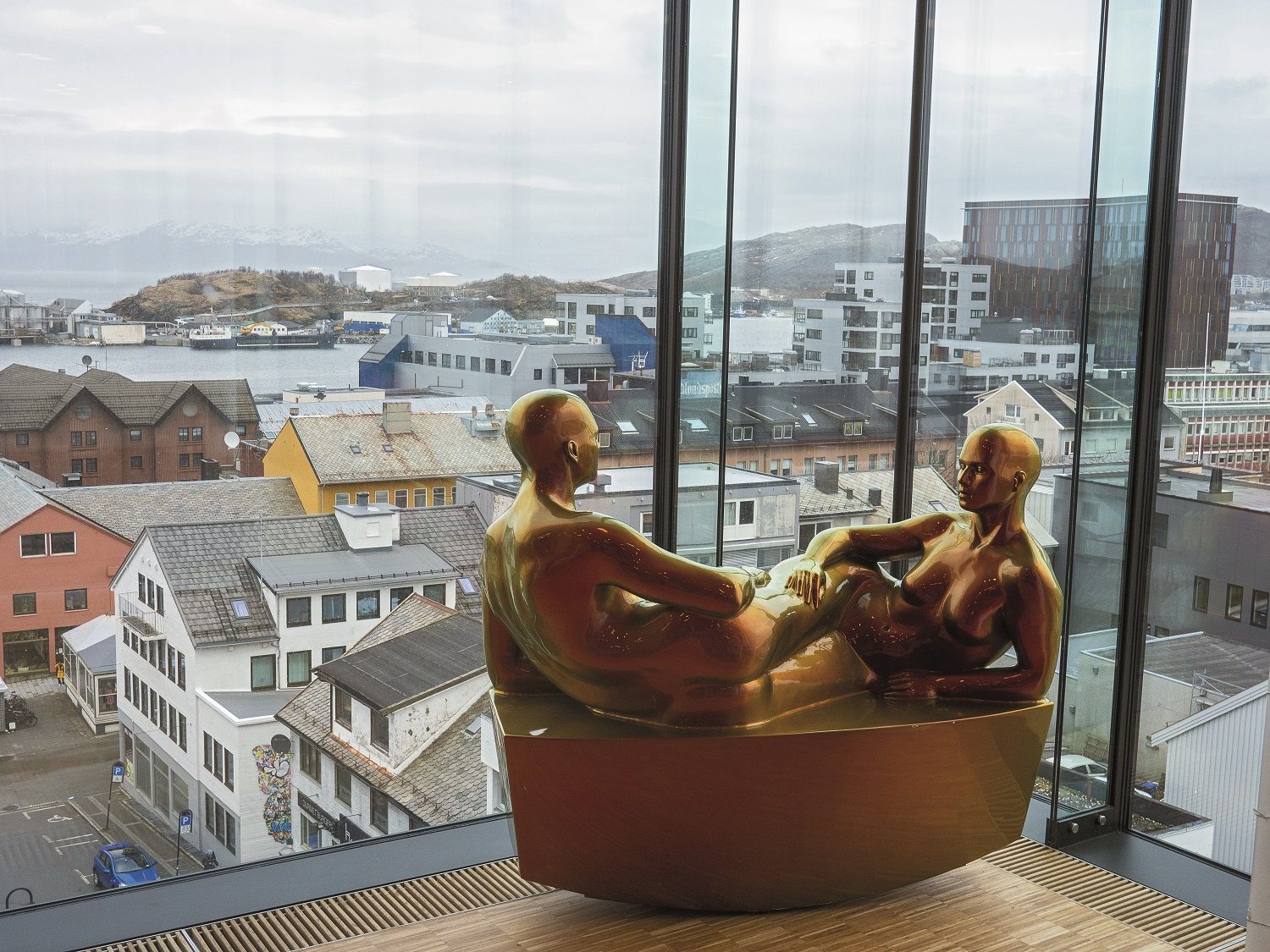 Mirador del ayuntamiento de Bodø.