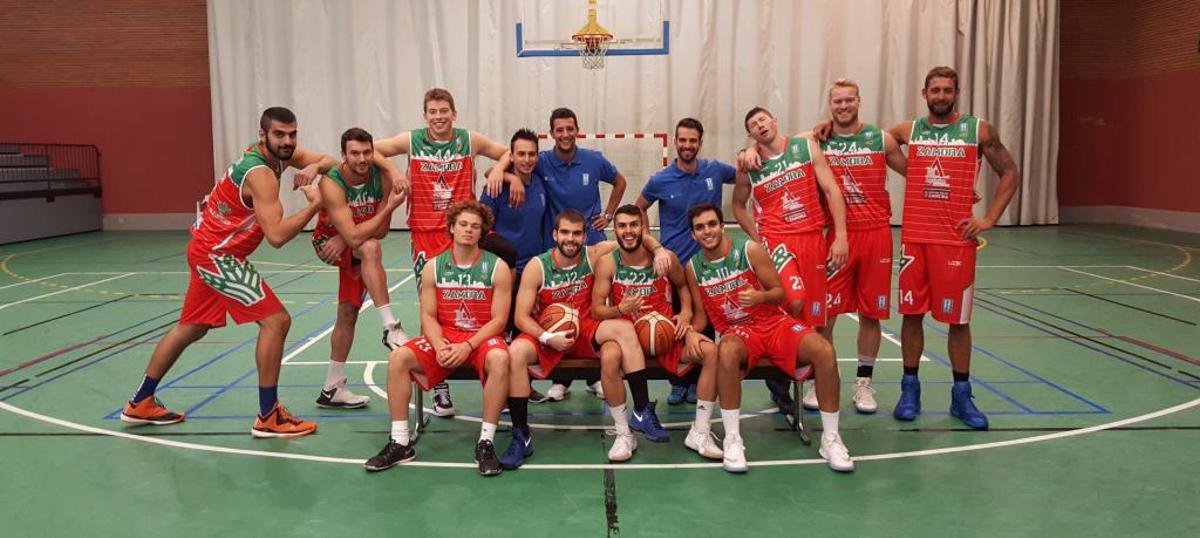 La plantilla del Aquimisa Queso Zamorano de la pasada temporada.