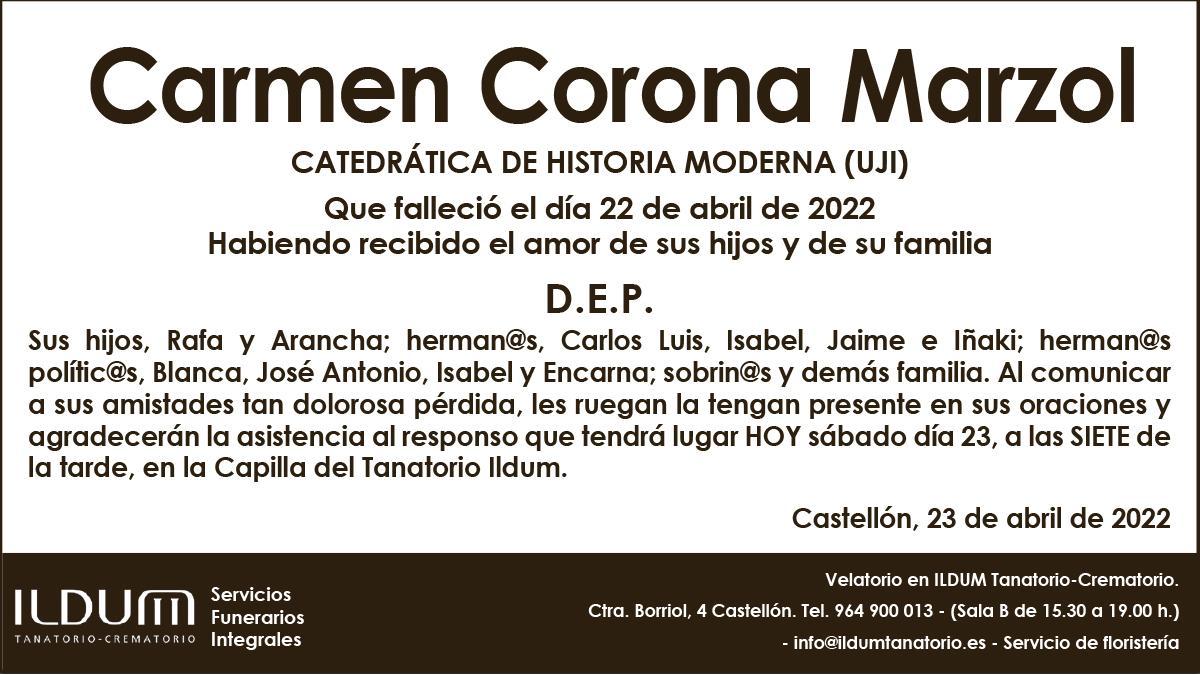 Carmen Corona Marzol